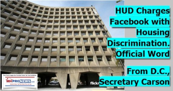 HUDCharesFacebookHOusingDIscriminationOfficialWordDCSecretaryCarson