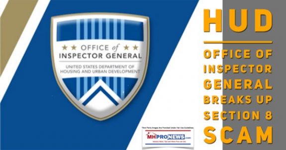 HUDOfficeInspectorGeneralBreaksUpSection8SchemeDailyBusinessNewsMHProNews