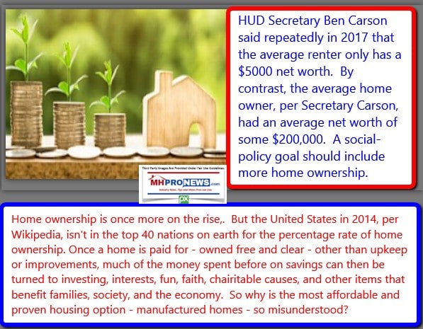 HUDSecretaryBenCarson5000networthRenters200000NetWorthHomeOwnersDailyBusinessNewsMHProNews