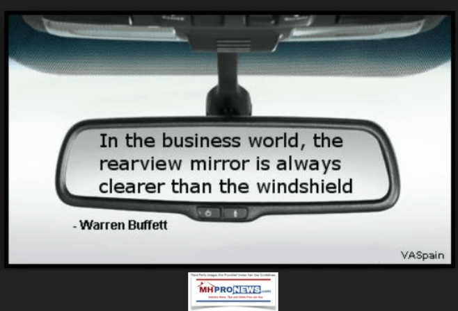 InBusinessWorldRearViewMirroIsAlwaysClearerThantheWindshieldWarrenBuffettMHProNews