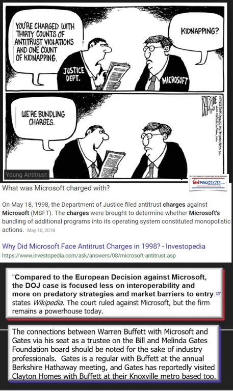 JusticeDeptDoJCartoonMicrosoftBillGatesAntitrustDailyBusinessNewsMHProNews