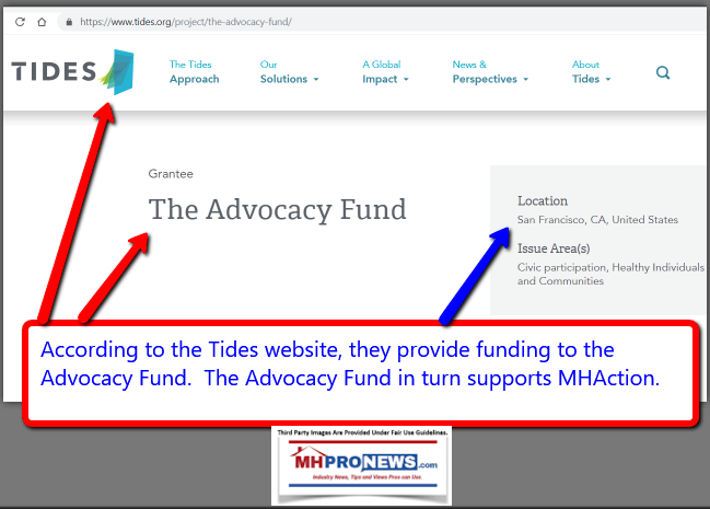 TidesAdvocacyFundSupportsMHActionDailyBusinessNewsMHProNews