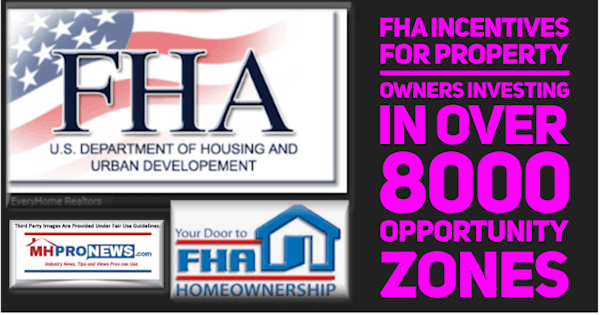 FHAIncentivesForPropertyOwnersInvestingInOver8000OpportunityZonesManufacturedHousingMHProNews