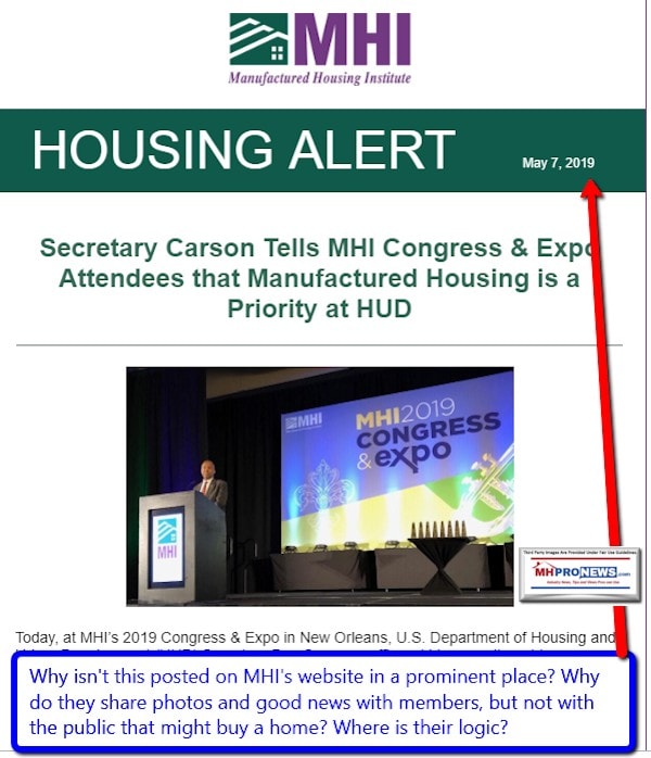 ManufacturedHousingInstituteLogoHUDSecretaryBenCarsonNewOrleansCongressExpo2019FactCheckMHProNews2019-05-08_2052