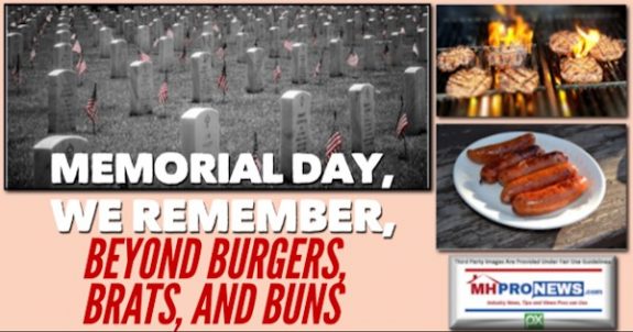 MemorialDayUSFlagsTombstonesBeyondBurgersBratsBunsManufacturedHousingIndustryMHProNews