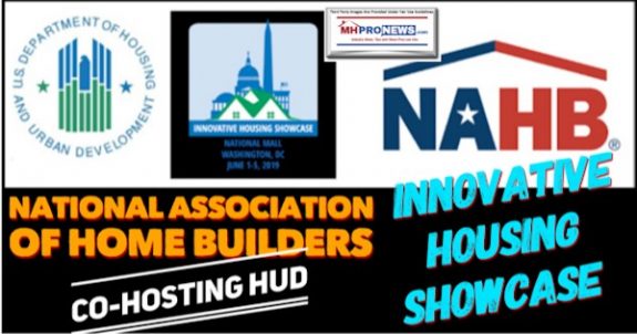 NAHBlogoNationalAssocHomeBuilderHUDLogoInnovativeHousingShowcaseWashJune1-52019ManufacturedModularHousingMHProNews