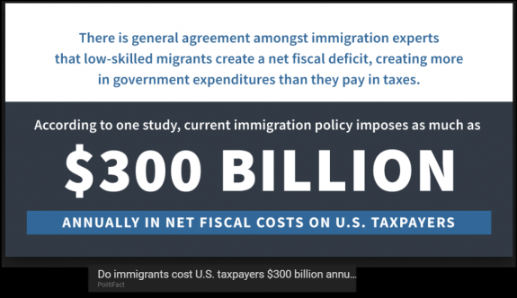 Politifact300BillionCostImmigrationPolicy2019MHPronews