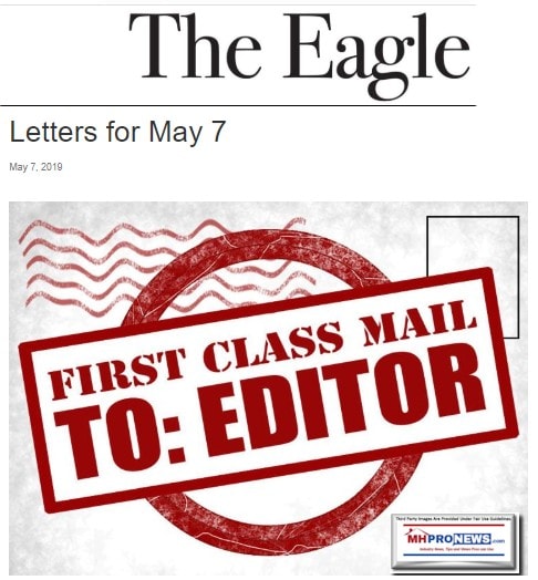 TheEagleLettersMay72019MHUBryanTXzoningEndedDailyBusinessNewsMHProNews