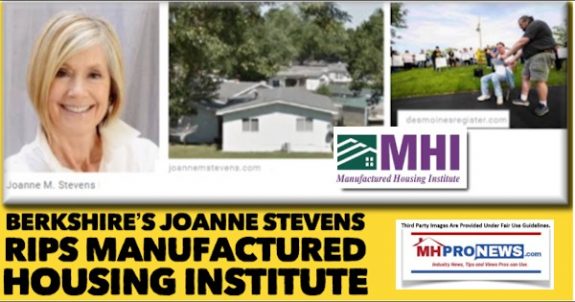 BerkshireHathawayJoanneStevensRipsManufacturedHousingInstituteDailyBusinessNewsMHProNews