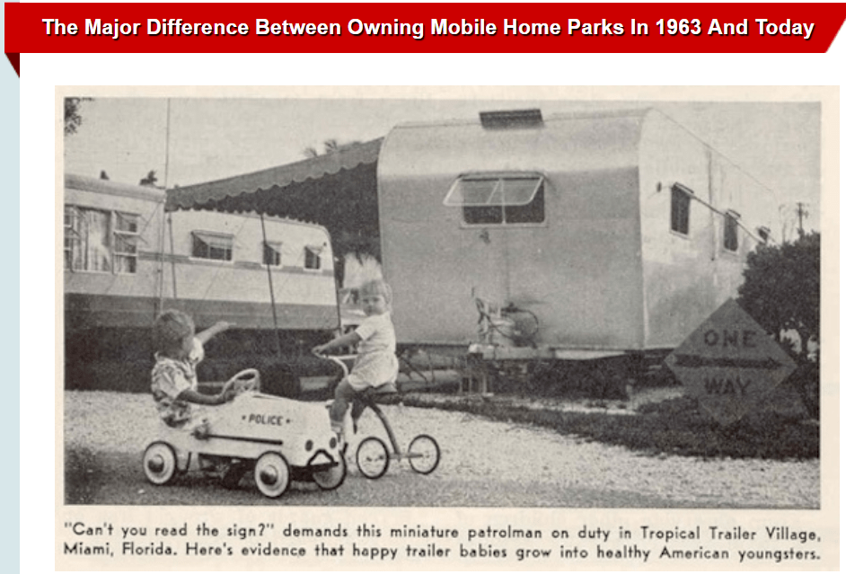 MajorDifferenceBetweenOwningMObileHOmesparksin1963VsTodayDailyBusinessNewsMHProNews