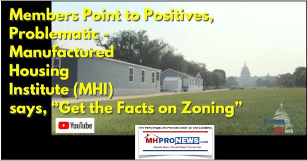 MembersPointtoPositivesPromblematicManufacturedHousingInstituteMHILogoSaysGetFactsOnZoningDailyBusinessNewsMHProNews