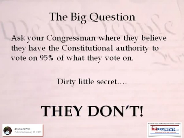 TheBigQuestionArticle1Section8LimitingCongressPowerMHProNews