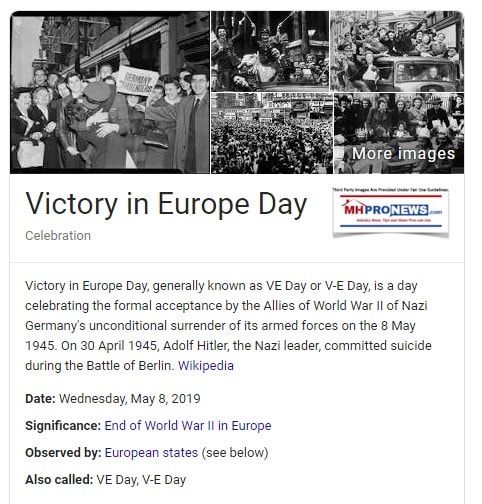 VEDayVictoryinEuropeGermanySurrendersMay81945DailyBusinessNewsMHProNews