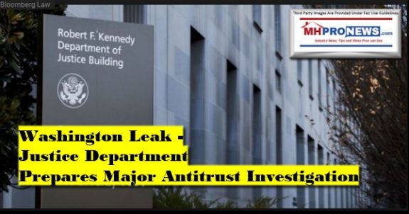 WashingtonLeakJusticeDepartmentPreparesMajorAntitrustInvestigationDailyBusinessNewsMHProNews