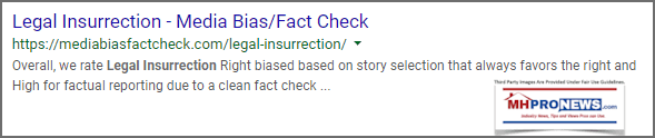 LegalInsurrectionBiasAccuracyManufacturedHomeProNews