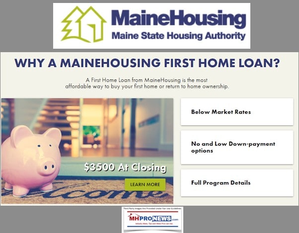 MaineHousingMaineStateHousingAuthorityManufacturedHomeProNews