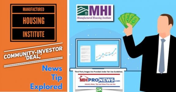 ManufacturedHousingInstituteLogoMHIlogoCommunityInvestorDealNewsTipExploredManufacturedHomeProNews