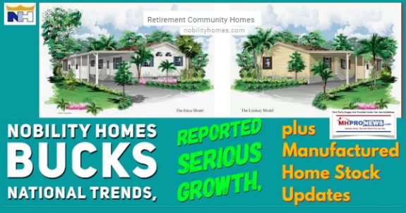 NobilityHomesBucksNationalTrendsReportedSeriousGrowthPlusManufacturedHomeStockUpdates