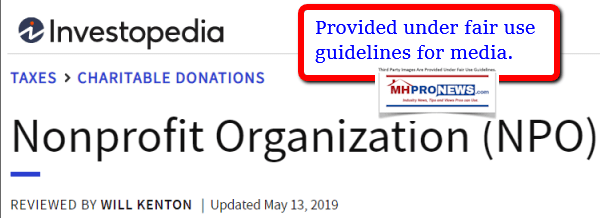 NonprofitOrganizationNPOInvestopediaMay132019ManufacturedHousingFactCheckMHProNews