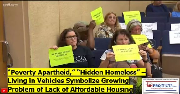 PovertyApartheidHiddenHomelessnessLivingInVehiclesSymbolizeGrowingProblemLackAffordableHousingMHProNews