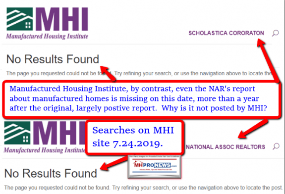 ScholasticaCororatonNARsearchNationalAssocRealtorsManufacturedHousingInstitutelogoMHILogoManufacturedHomeProNews2019-07-24_1448