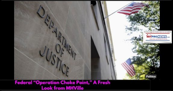 FederalOperationChokePointDeptOfJusticeDOJMHVilleManufacturedHOmeProNews