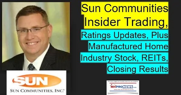 SunCommunitiesInsiderTradingManufacturedHomeINvestingUpdates