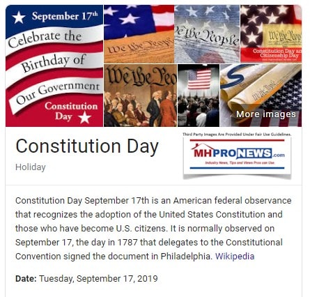 ConstitutionDayWikiManufacturedHomeProNews