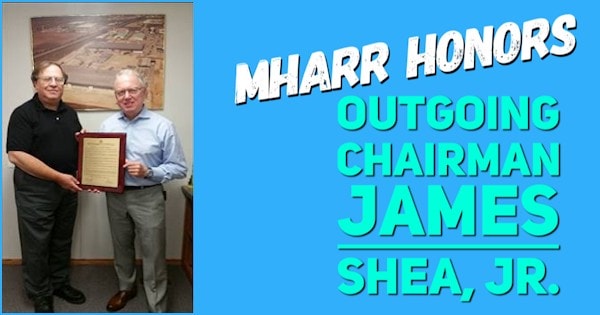 MHARRHonorsOutgoingChairmanJamesSheaJrManufacturedHousingAssocRegulatoryReform