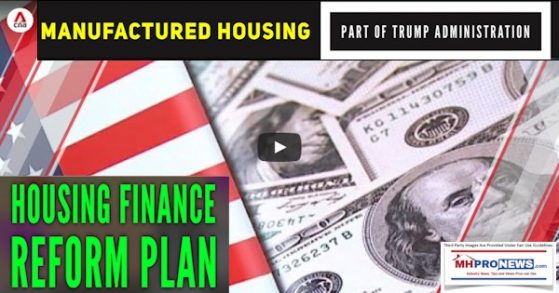 ManufacturedHousingPartTrumpAdministrationHousingFinanceReformPlanCNAManufacturedHousingProNews