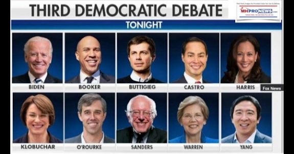 ThirdDemocraticDebatesTonightPlusManufacturedHomeInvestmentUpdates