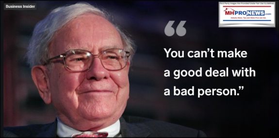 WarrenBuffettQuoteYouCantMakeAGoodDealWithaBadPersonManufacturedHomeProNews