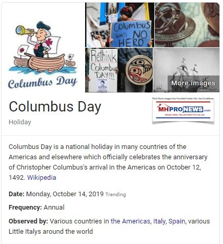 ColumbusDayWikimanufacturedHOmeProNews