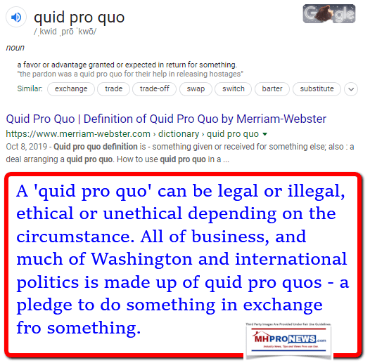 QuidProQuoDefinedManufacturedHomeProNews