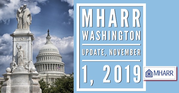 MHARRWashingtonUpdate11.1.2019ManufacturedHousingAssocRegulatoryReformLogo