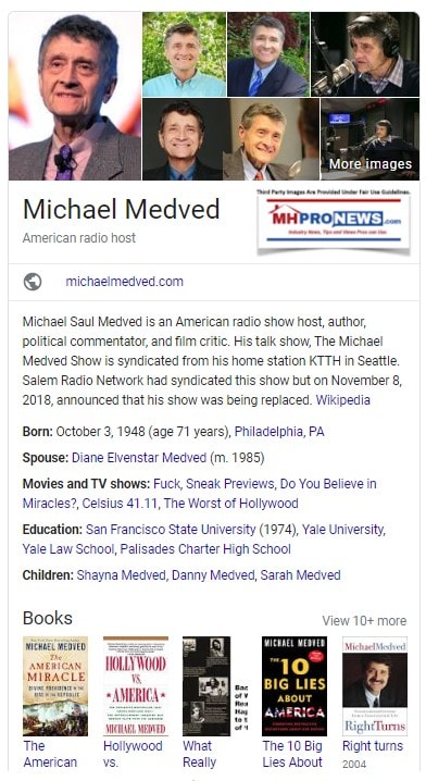 MichaelMedvedWikiManufacturedHomeProNews