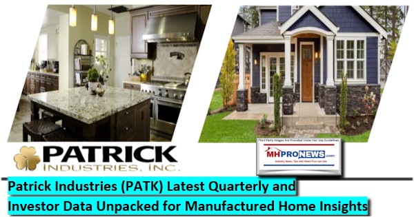 PatrickIndustriesPATKlatestQuarterlyInvestorDataUnpackedManufacturedHomeInsightsMHProNews