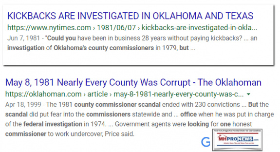 KickbacksCountyCommissioner ScandalOklahomaTexasManufacturedHomeProNews