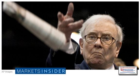 MarketsInsiderAP-WarrenBuffettThrowingNewspaperPhotoManufacturedHomeProNews