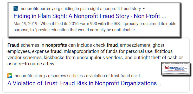 NonprofitFraudNonProfitRiskNonprofitQuarterlyManufacturedHousingInsittueHidingPlainSightManufacturedHomeProNews