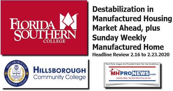 DestablizationManufacturedHousingMarketAheadSundayWeeklyManufacturedHomeHeadlineReview2.16to2.23.2020MHProNews