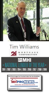 TimWilliams21stMortgageCorpManufacturedHousingInstituteNationalLenderYear2011-2019ManufacturedHomeProNews