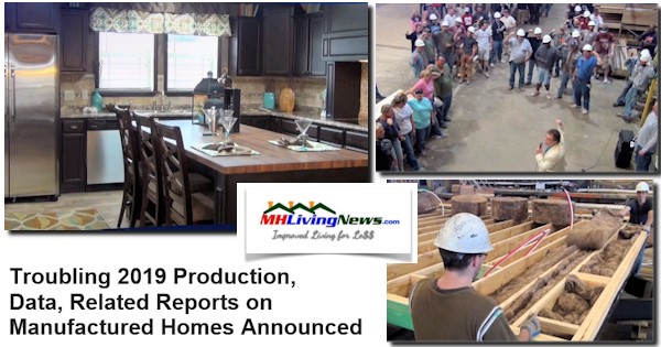 Troubling2019ProductionDataRelatedReportsManufacturedHomesAnnouncedManufacturedHomeLivingNews