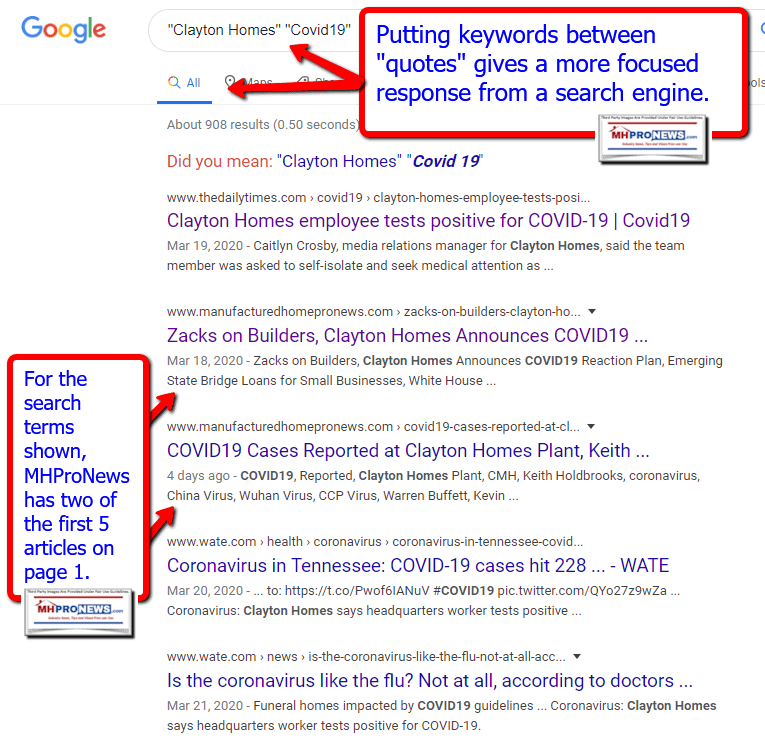 ClaytonHomesCovid19CoronavirusSearchResults3.29.2020ManufacturedHomeProNews