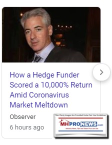 HowHedgeFunderScored10000PercentReturnCovid10MarketMeltdownObserverManufacturedHomeProNews