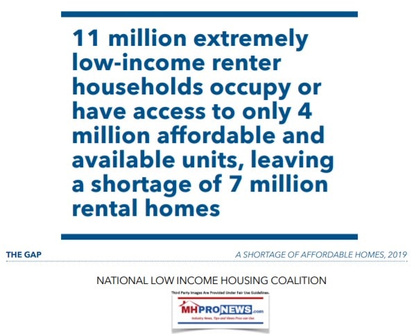 NLIHCGap7MillionAffordableHousingUnitsNeededManufacturedHomeProNews