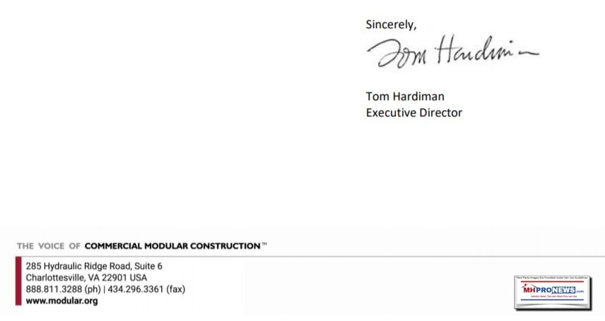 TomHardimanSignatureCommentsLetterTeresaPayneMBImodularbuildingInstituteManufacturedHomeProNews3.26.2020
