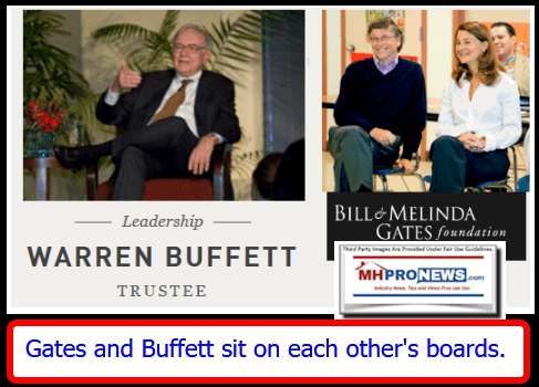 WarrenBuffettBillMelindaGatesFoundationManufacturedHomeProNews