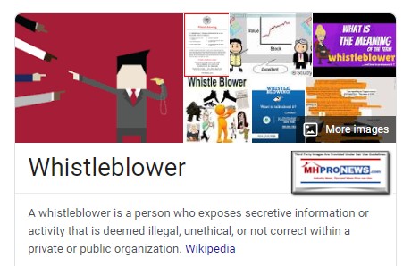 WhistleblowerDefintionWikipediaManufacturedHomeProNews