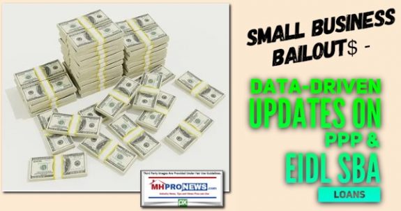 SmallBusinessBailoutsDataDrivenUpdatesonPPP+EIDLsbaLoansManufacturedHomeProNews